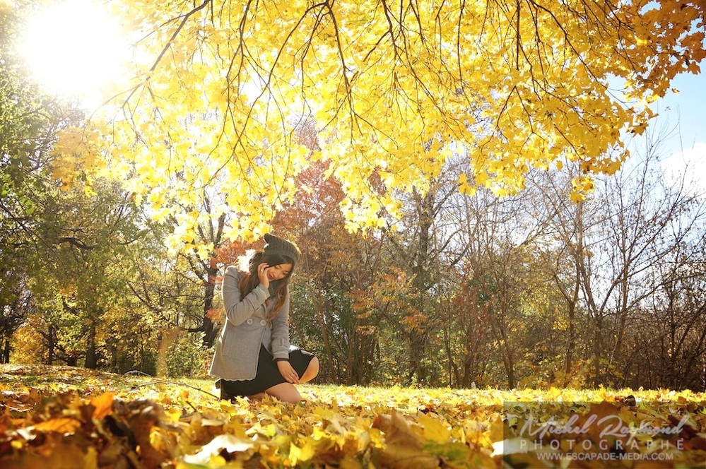 Andréanne Tremblay - Shooting En Automne Au Parc Jean Drapeau