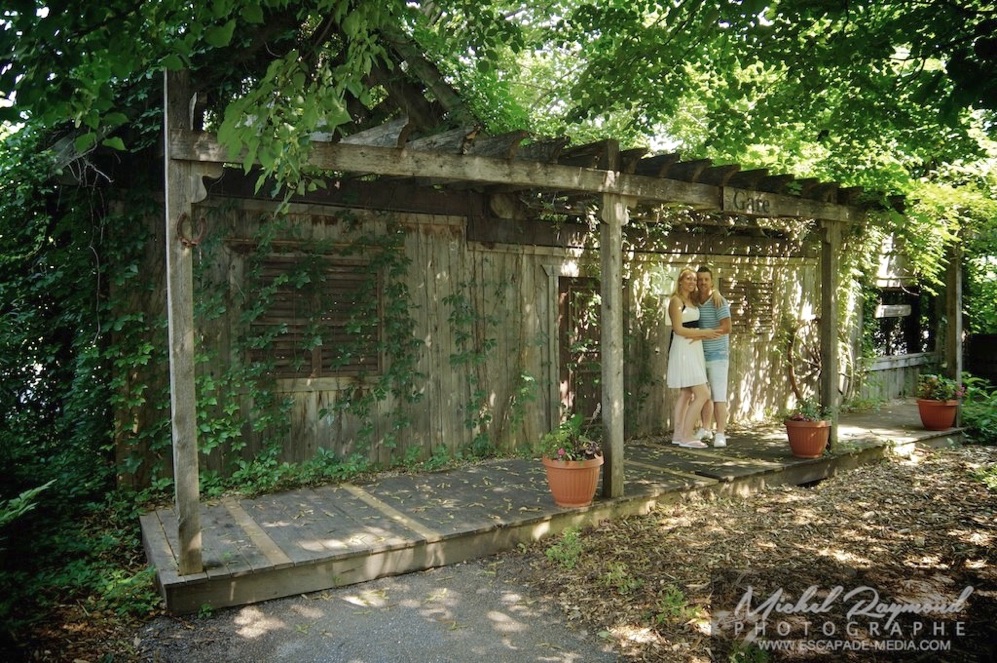 petite maison de bois au jardin Daniel Séguin