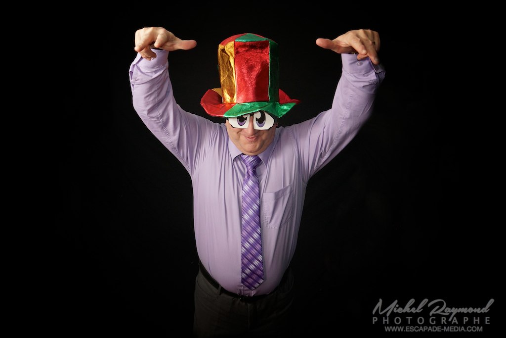 chapeau clown photomaton