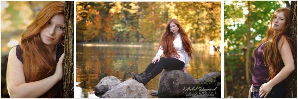 shooting avec une rousse &agrave; Saint-Hilaire