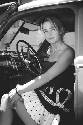 shooting  femme dans les ann&eacute;e 50