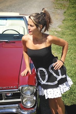 shooting ann&eacute;e 50 avec parisienne