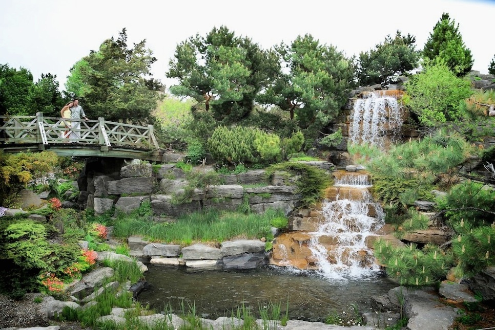 chute du jardin botanique de montr&eacute;al