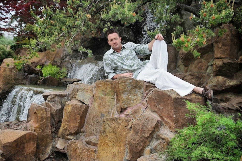 shooting avec yanick jardin de  chine