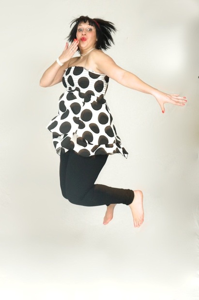 photobooth fille saute