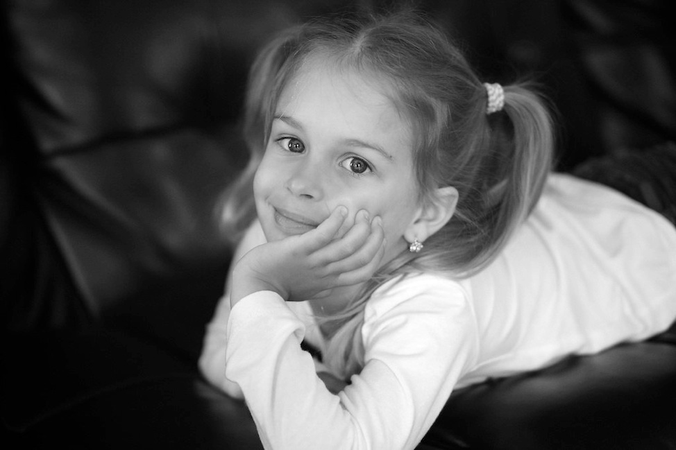 photo portrait enfant en studio
