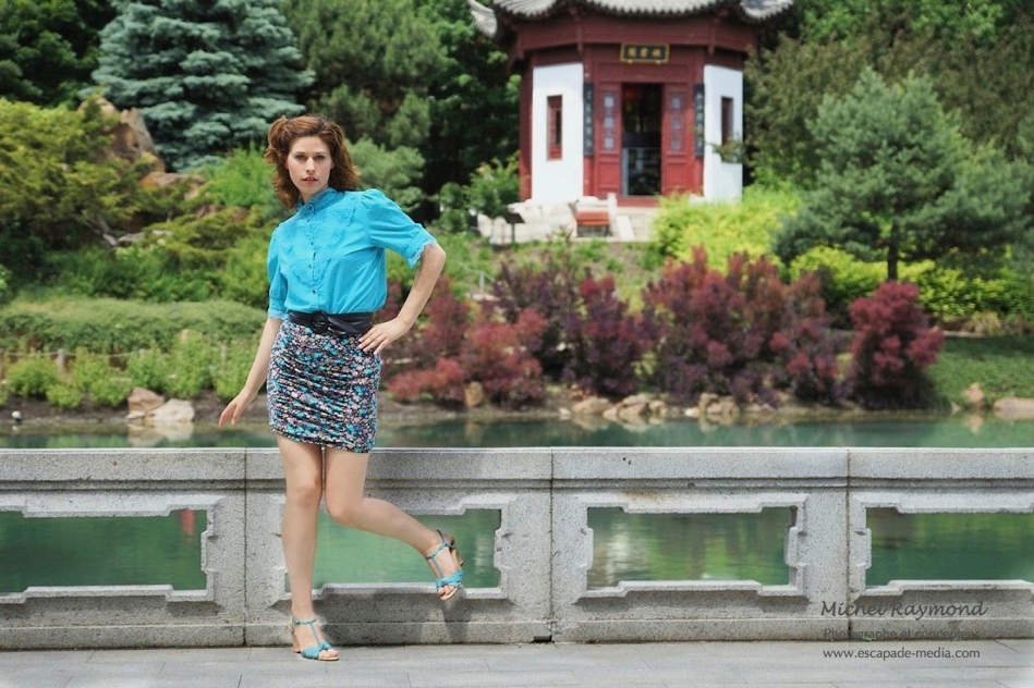 shooting avec julie au jardin de chine