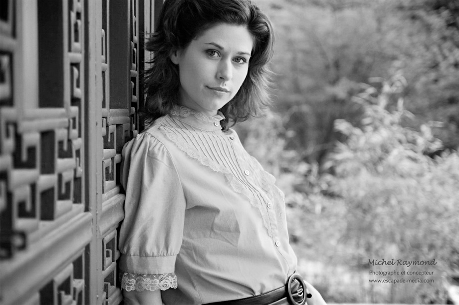 magnifique regard de julie au jardin de chine