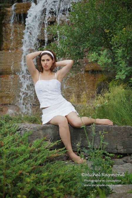 la jolie julie au chure du jardin alpine