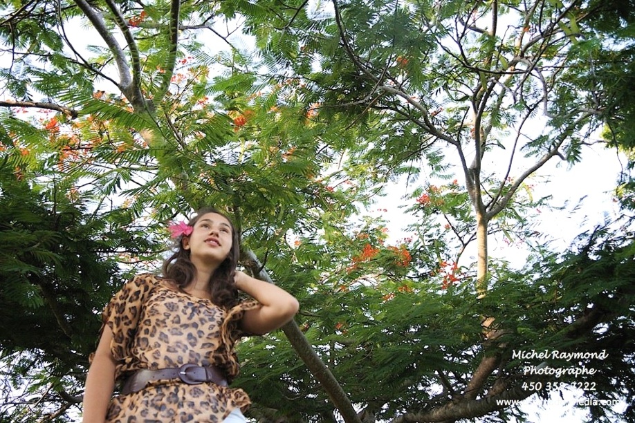 shooting avec ma fille oc&eacute;ane a cuba