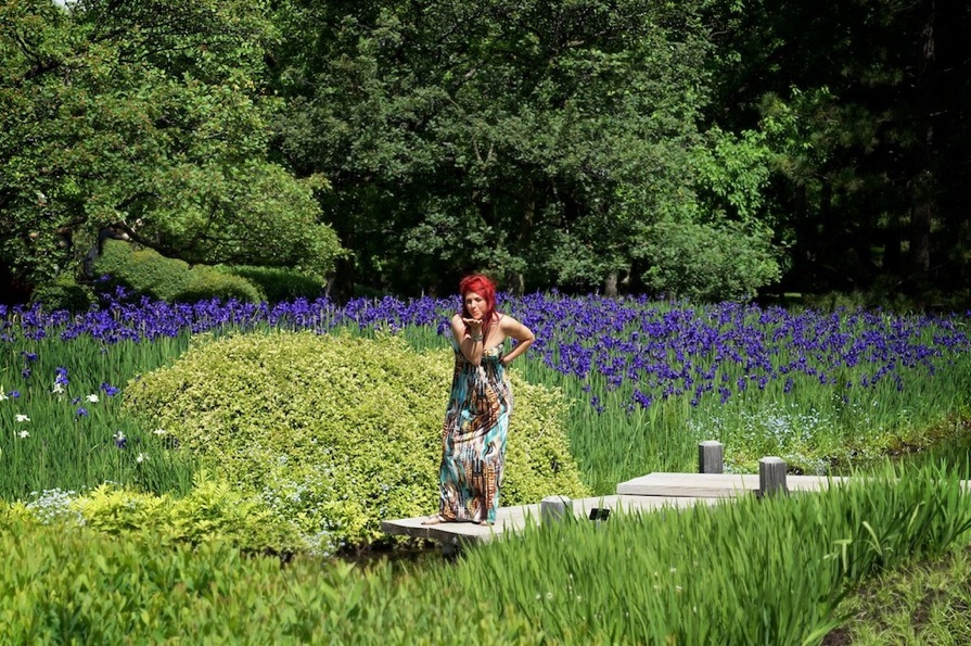 cours de photo unique au jardin botanique