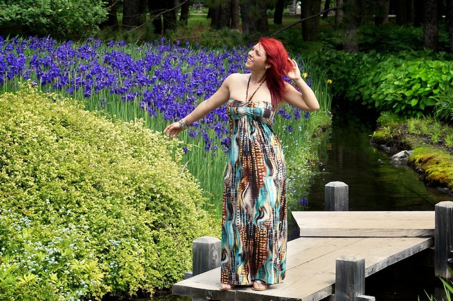 cours de photos au jardin botanique avec sylvie et stéphanie