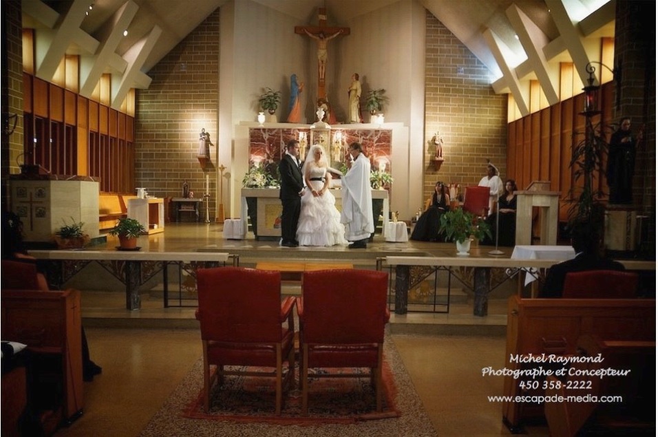 Photo-de-mariage-église-Montréal-nord