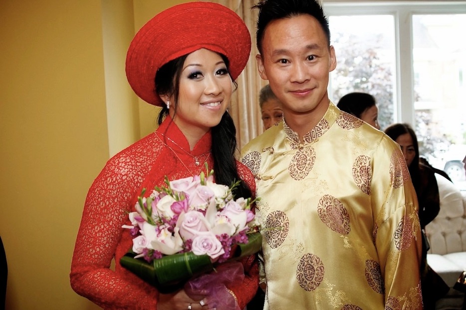 les-mariés-vietnamien-en-ao-dai