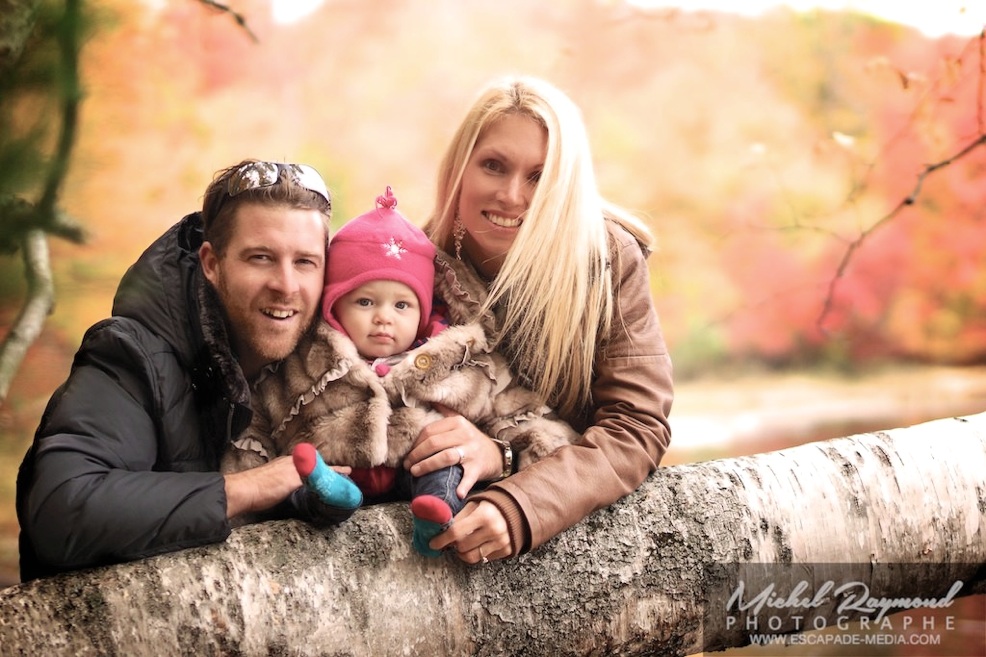 photo de famille au mont saint-hilaire