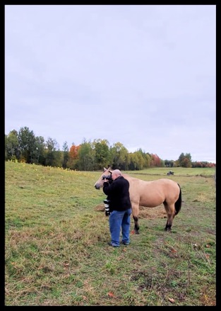 Photographe-michel-raymond-avec-cheval